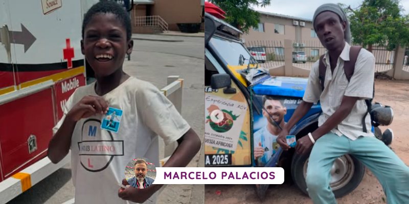 Dos argentinos, un Citroen 3CV y una aventura africana con Messi como salvador