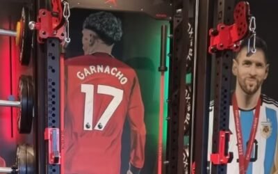 Andrés Garnacho y su admiración por Messi