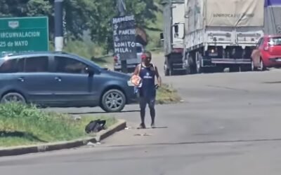 Un vendedor ambulante y un gesto conmovedor