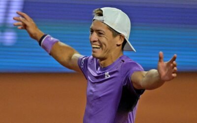 Sebastián Báez, finalista del Chile Open