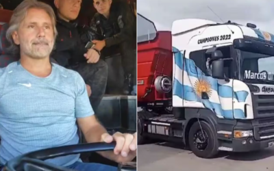 Marcos Di Palma viajó 700 kilómetros en 48 horas para ayudar en Bahía Blanca