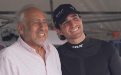 Valentín, hijo de Romina Yan, cumplió su sueño y debutó en el TC 2000