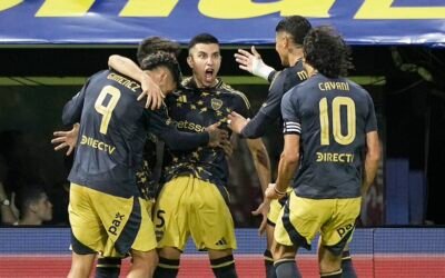 Victorias de Boca y Racing y gol de Messi en un domingo lleno de fútbol