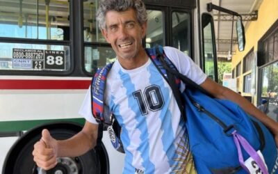 De alpargatas, se prepara para para la trail más convocante del mundo