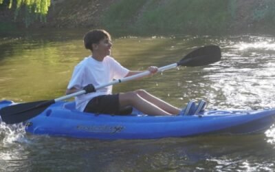 Estudiantes limpiaron un río en Mendoza