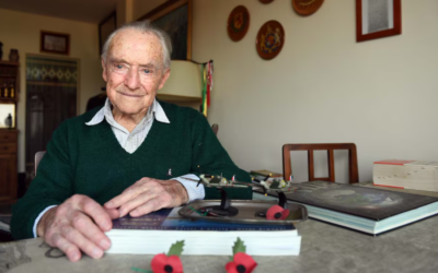 La historia de Ronnie Scott, el piloto argentino que combatió a Hitler