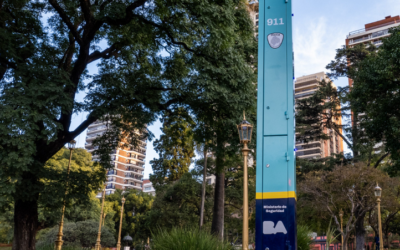 Emotivo rescate de una nena de tres años que se descompensó en el parque