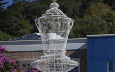 La pieza más grande de ajedrez está en la Argentina