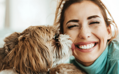 Las mascotas ayudan a sonreír