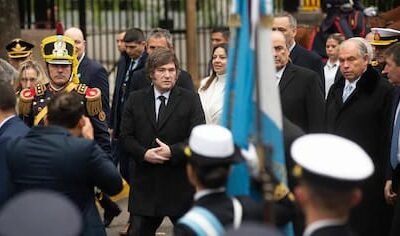 Se realizó el Tedeum del 25 de Mayo con la presencia de Javier Milei