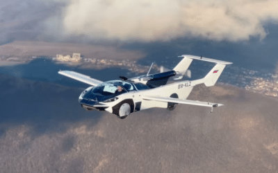 Se lanza el «AirCar», un auto volador que viaja a 250 km por hora