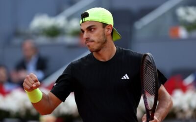 Cerúndolo luchó y jugó un partidazo ante el número 1 del mundo