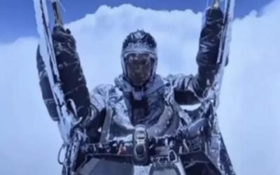 Un parapentista planeó a 8.000 de altura sin oxígeno y sobrevivió