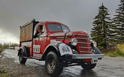 Un rally recorre el sur argentino con autos antiguos