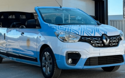 Renault preparó una Kangoo Limusina