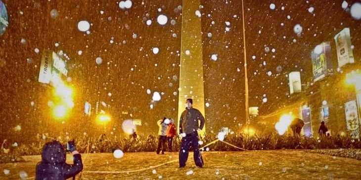 Nieva en Buenos Aires: en qué localidades sucedió y cuándo podría llegar a Capital Federal