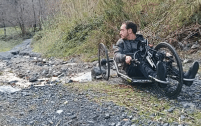 La historia del hombre que recorrió 545 kilómetros con una bicicleta adaptada