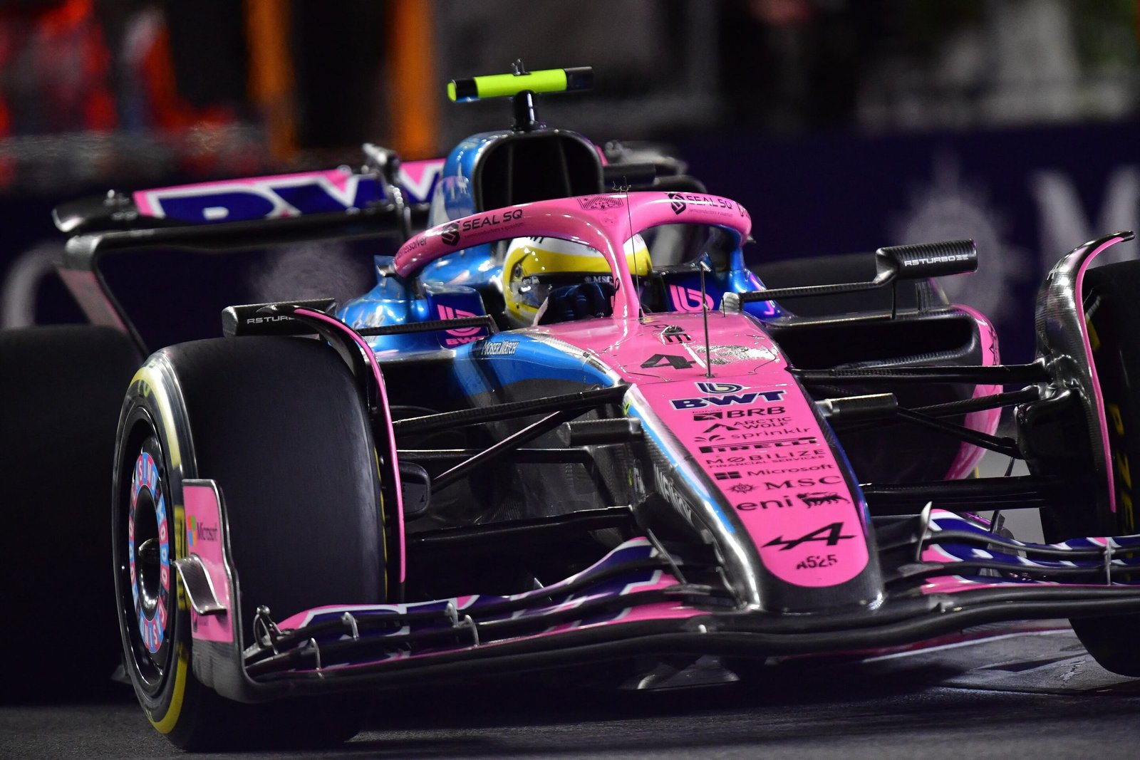 Franco Colapinto saldrá a pista en el GP de Qatar (Gary A. Vasquez-Imagn Images)