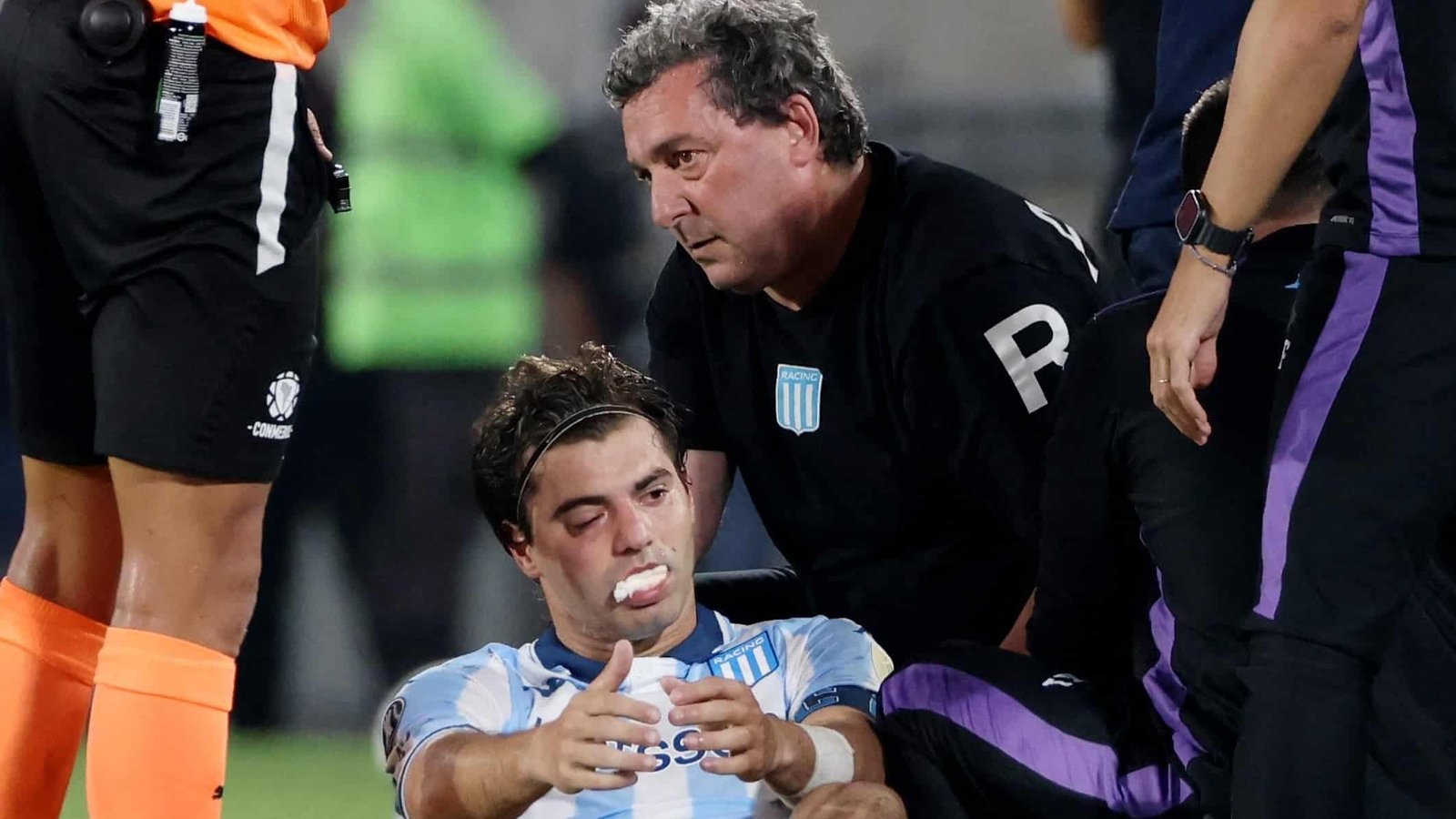 Santi Sosa no juega desde el pasado 22 de octubre ante Flamengo en Río (REUTERS/Sergio Moraes)