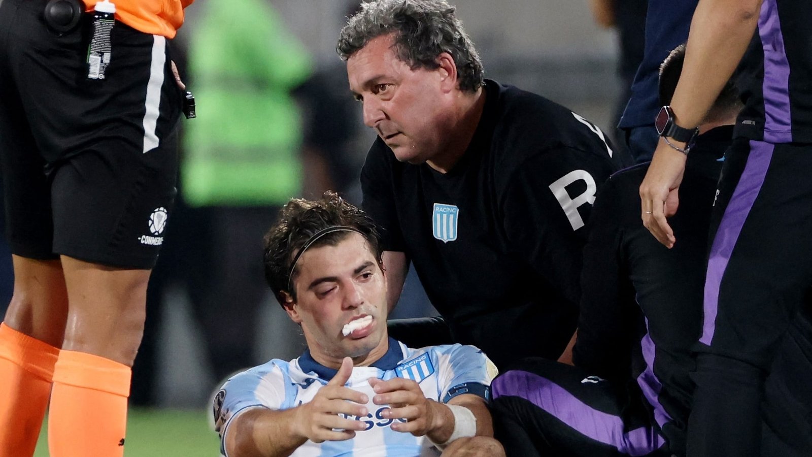 Santi Sosa no juega desde el pasado 22 de octubre ante Flamengo en Río (REUTERS/Sergio Moraes)
