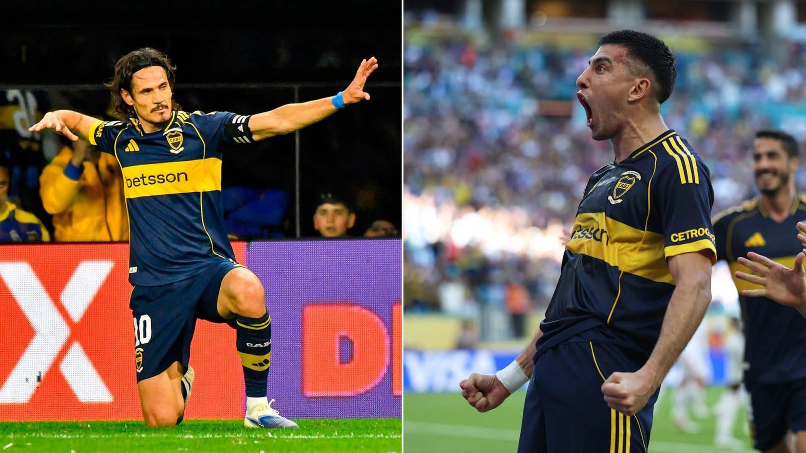 Cavani y Battaglia volvieron a entrenar con normalidad