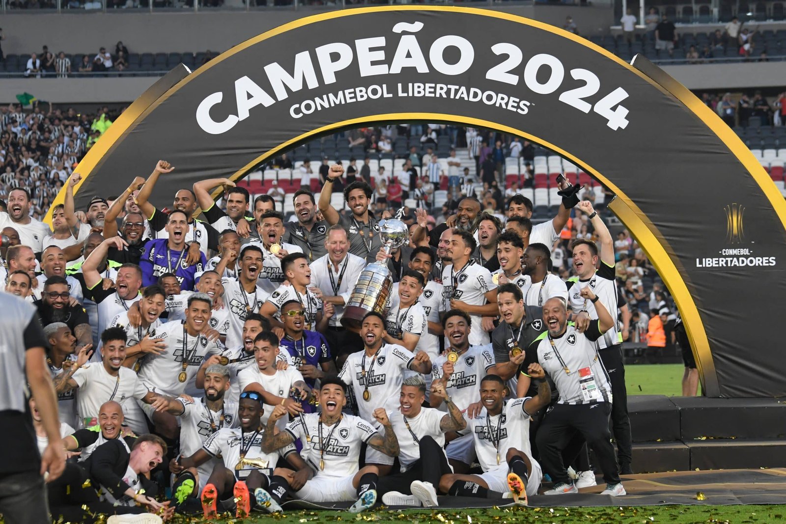 Botafogo, campeón del 2024, alzó su primera Libertadores (Foto: AP/Gustavo Garello)