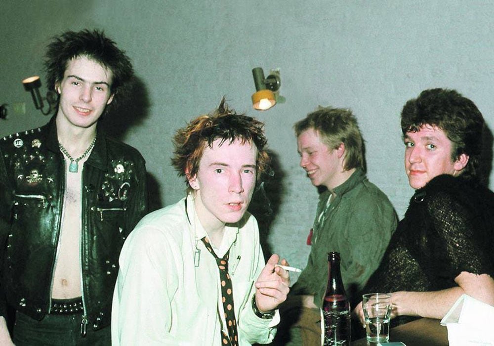 Sex Pistols: Sid Vicious, Johny Rotten, Paul Cook y Steve Jones (Foto: Facebook John Lydon)