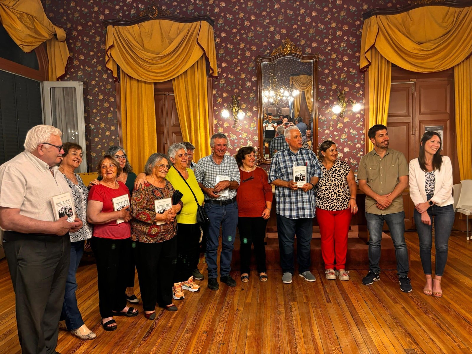 Durante una de las presentaciones del libro de Pierre-Joseph Granereau