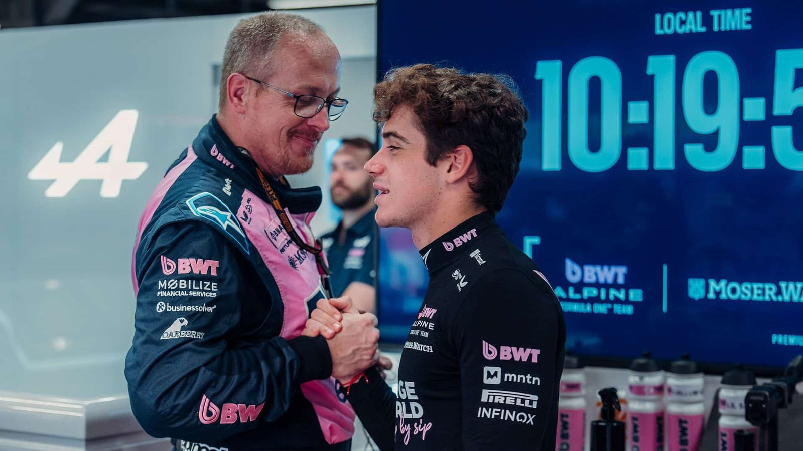 El argentino volvió a correr en Las Vegas tras su experiencia con Williams