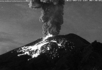 El Popocatépetl es uno de los volcánes más emblemáticos del país (Cenapred)