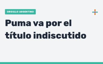 El Puma Martínez va por la gloria eterna