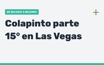 Franco Colapinto larga 15° en Las Vegas bajo la lluvia loca