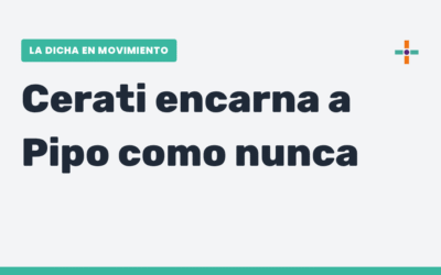 Julián Cerati se convirtió en Pipo Cipolatti (y no lo quiere soltar)