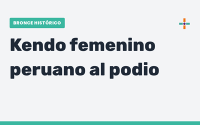 Perú mete a las chicas en el podio del Latino de Kendo
