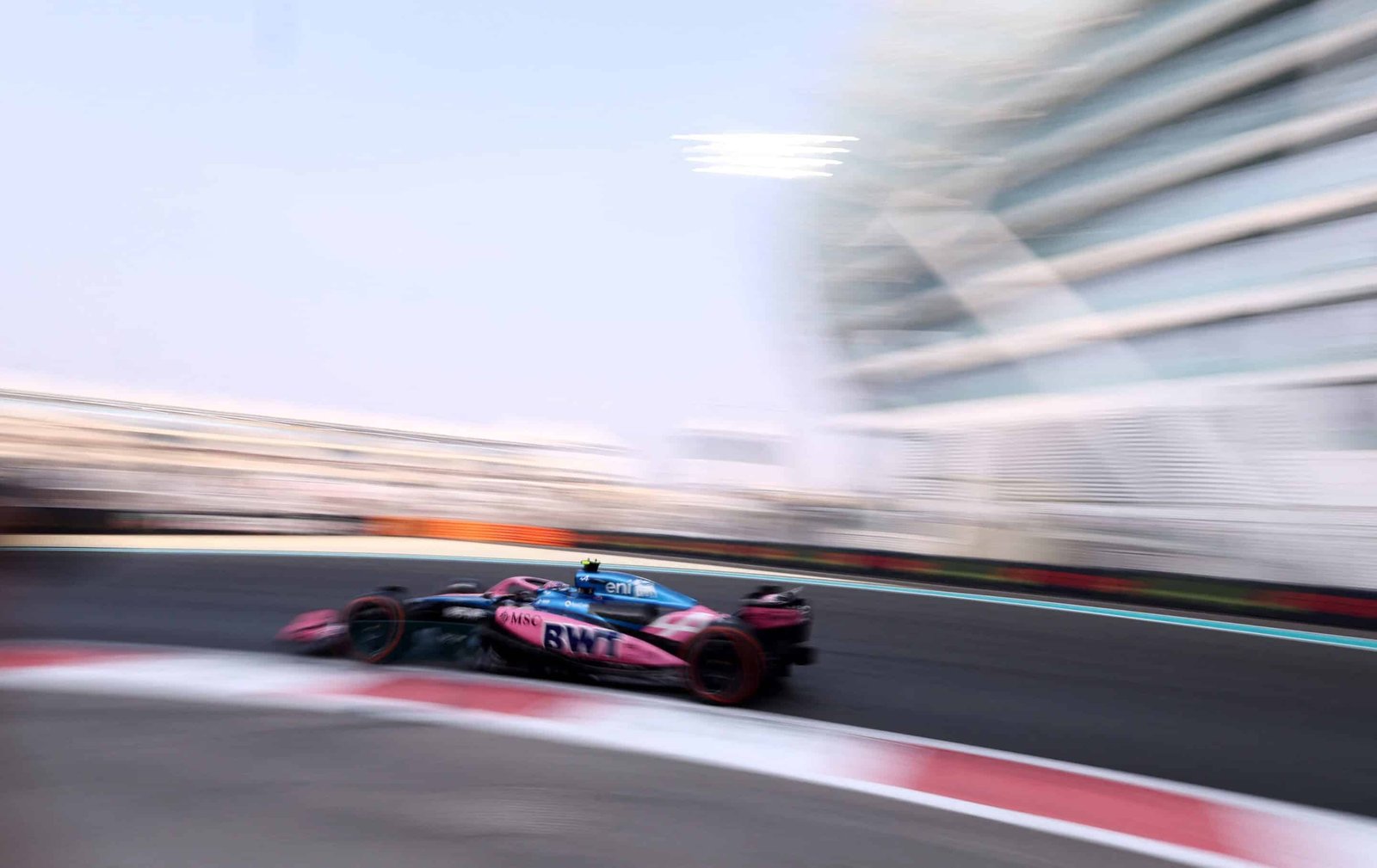 Franco Colapinto en Abu Dhabi