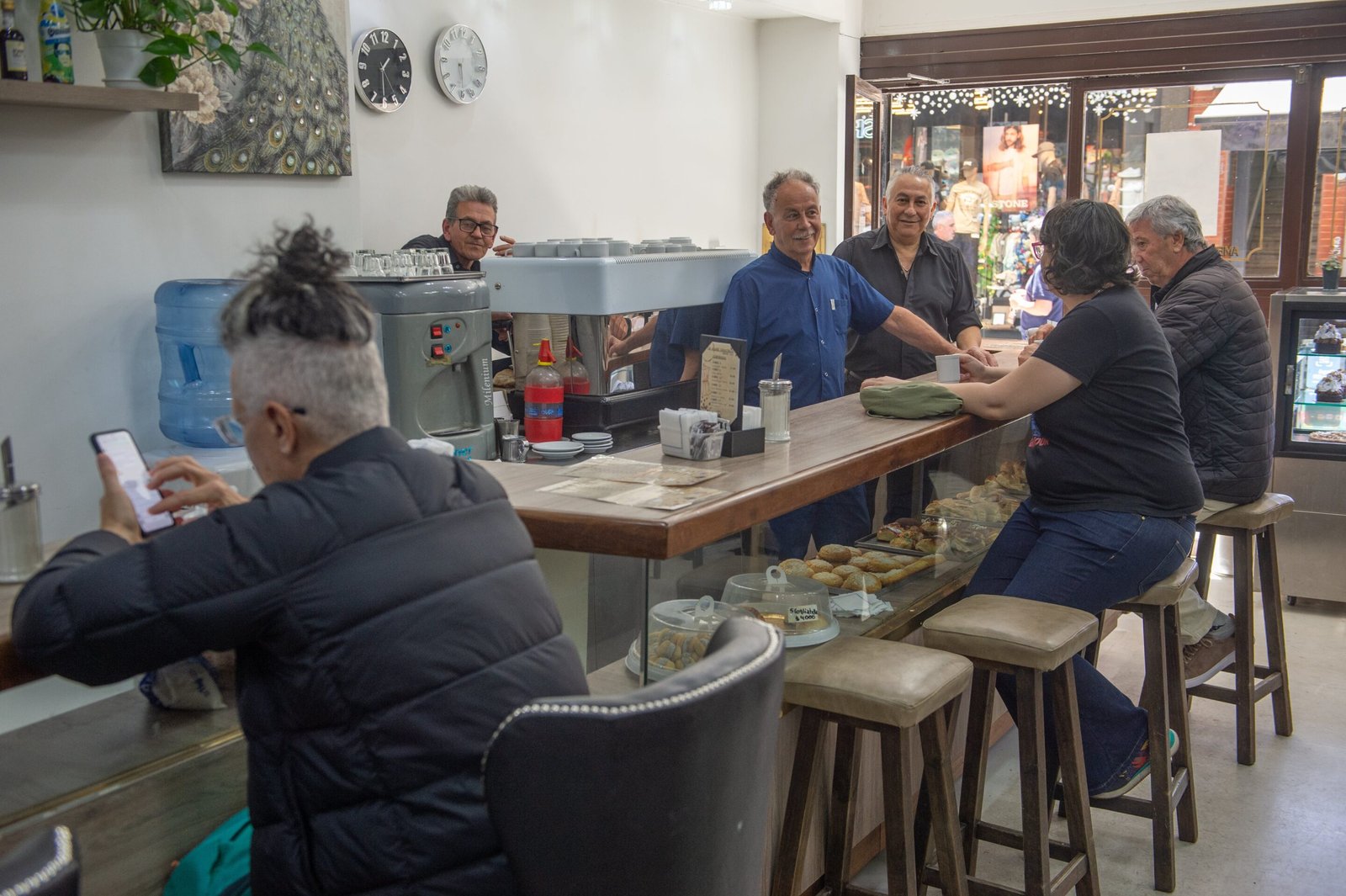 Hay clientes que toman hasta cuatro cafés por día en Le Caravelle.